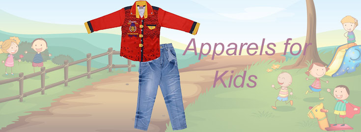 Kids Apparels to India