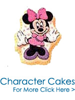 Cakes to India : Barbie Doll Cakes : Mickey Mouse Cakes : Character Cakes to India