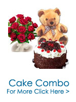Send Cakes to India : Flowers to India : Combination Gifts to India