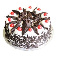 Black Forest Bhai Dooj Cake From 5 Star Bakery