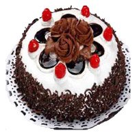 Black Forest Bhai Dooj Cake to India