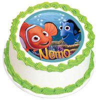 1 Kg Nemo Photo Cake for newborn baby