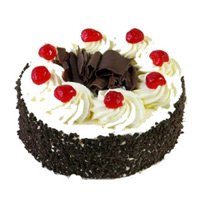 Cake Delivery in Meerut - 1 Kg Black Forest Cake