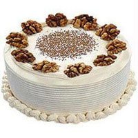 Vanilla Cake for Bhai Dooj