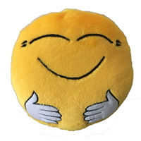 Valentine's Day gift Handpicked Emoji soft toy to India