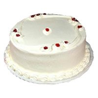 Vanilla Bhai Dooj Cake to India