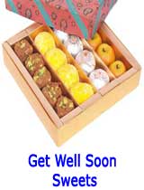 Send Get Well Soon Sweets to India