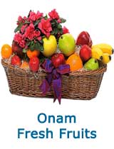 Send Fresh Fruits to Indis : Onam Fresh Fruits to India