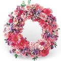 Flowers to India : Sympathy Flowers to India : Wreath to India