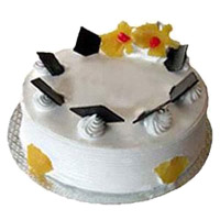 Diwali Cakes to India : Eggless Vanilla Cakes