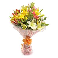 Durga Puja Flowers to India