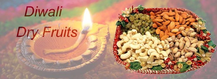 Diwali Dry fruits gifts delivery to India