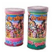 Send Online Natural Gulabi and Hara Rooh Rang 400 Holi color gift