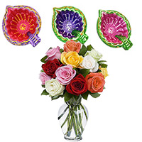 Diwali Handcrafted Diyas to India Online