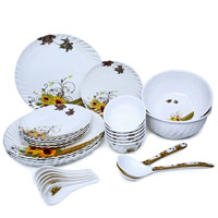 Melamine Dinner Set 28 Pcs gift to India