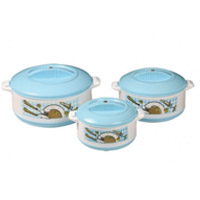 Set of 3 Plastic Melamine Casserole gift Online