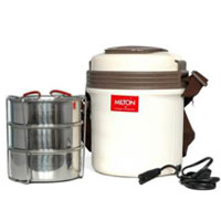 Electron 3 Containers Lunch Box gift to India