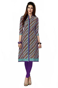 Send Diwali Gifts Cottan Unstitched Kurtis to India