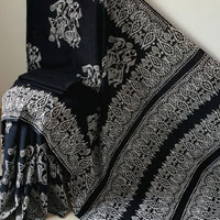 Send Online Printed Importer Chiffon Silk Karwa Chauth Sarees 08
