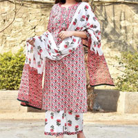 Send Printed Cottan Silk Karwa Chauth Sarees 14 to India