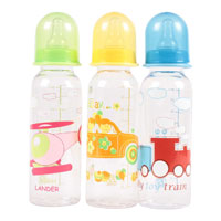 Baby Bottles Set Of Three Gift Hamper For Newborn