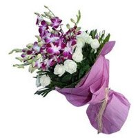 Orchids n roses Flower Delivery in India
