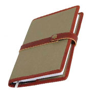 Diary with Leather Cover gift for Him