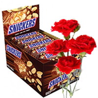 Pcs Snickers Chocolate Box Online for Diwali Gifts Delivery in India