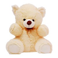 Angel Teddy Soft Toy Cream color - 6 Inch Valentine's Day gift to India