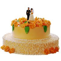 Send Two Tier Cake Online