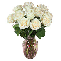 Flowers to India : White Roses