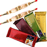 Online Chocolate Gifts With Rakhi for Brother