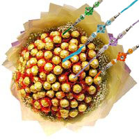 Chocolate Delivery in India with Rakhi