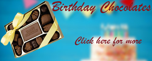 Birthday Chocolates to India